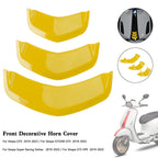 Front Horn Cover Trim for Vespa Sprint 300, GTS 300, GTV (2014–2023) Yellow