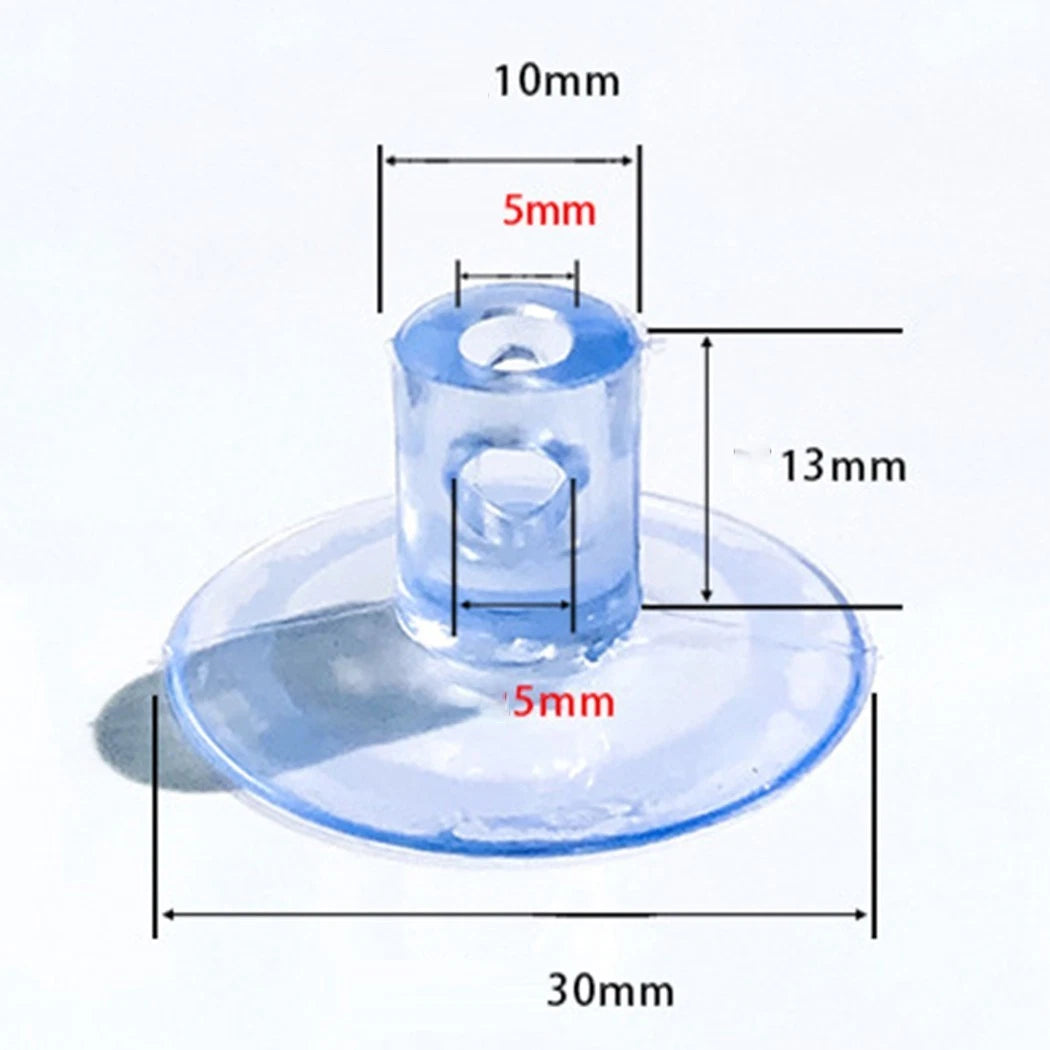 Set of 2 Dual Hang Suction Cups for Casement Windows (30mm)