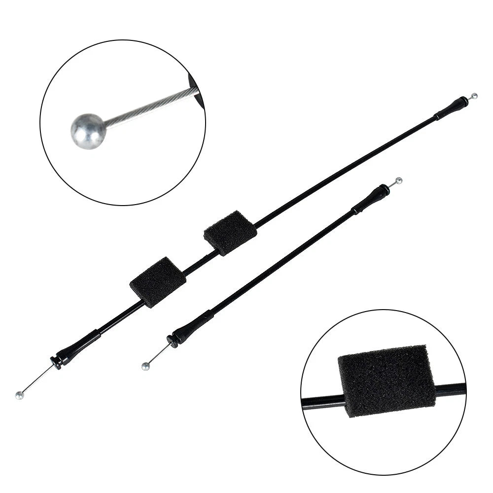 Set of 2 Rear Right Cargo Door Latch Release Cables for Ford E250 E350 E150 (1992â2014)