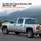 Set of 4 Chrome Door Handle Covers for Chevy Silverado GMC Sierra 1500 2500 3500 (2007–2013)
