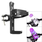 Water Bottle Holder Cage for MTB Bicycle (Black)