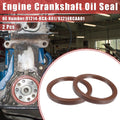 2pcs Engine Crankshaft Oil Seal for Honda Pilot (2005–2012) No. 91214RCAA01