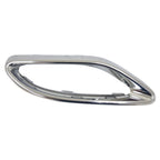 Replacement Chrome ABS Rear Passenger Side Bumper Cover Exhaust Pipe Hole Trim