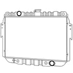 Replacement Plastic Aluminum Radiator with Quick Connect for Ford F150 (1997–2003)