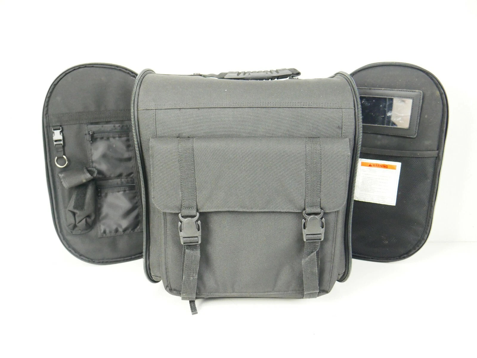 Large Canvas Sissy Bar Bag for Harley Davidson (OEM)
