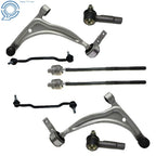 Set of 8 Front Lower Control Arms Sway Bars for Nissan Altima (2002–2006)