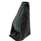 E Brake Boot Cover for Ford Escape (2005–2007) Green Stitch PVC Leather