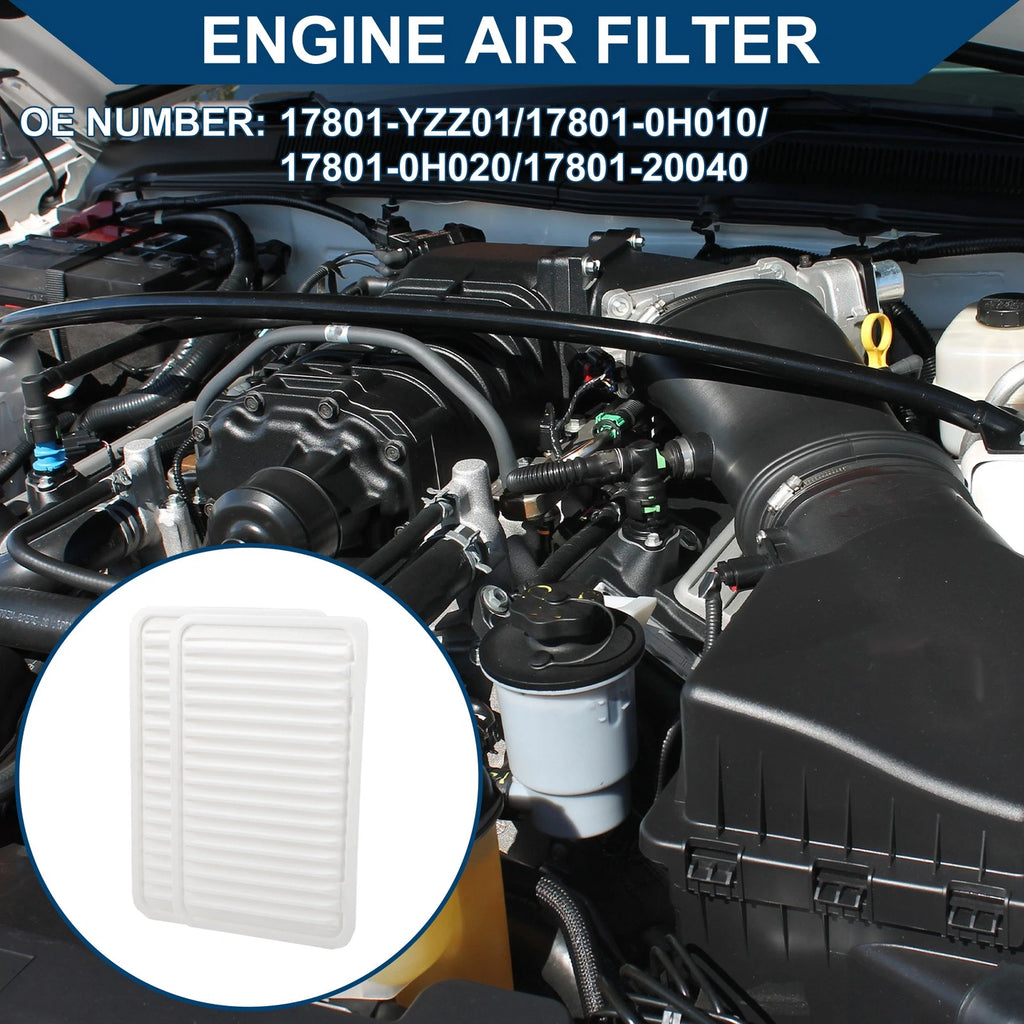 Set of 2 Engine Air Filters No.17801-YZZ01 for Lexus ES330 (2002–2006)