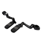 1-1/4 in Highway Engine Guard 360 Adjustable Footpegs for Harley Touring