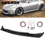 N Style Front Bumper Chin Lip Splitter for Nissan 350Z Fairlady Z Z33 (2006–2009)