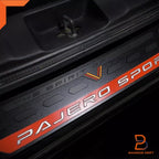 Ralliart Rear Bumper Step Scuff Plate for Mitsubishi Pajero Sport (2019-2023)