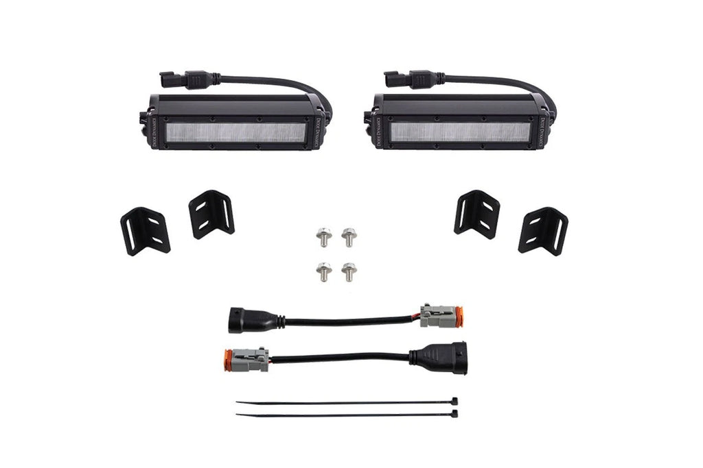 Diode Dynamics SS6 Classic LED Fog Light Kit for 2022–2026 Toyota Tundra White