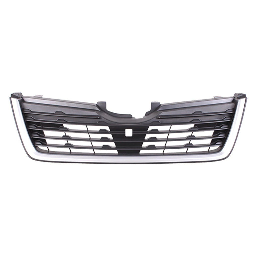 Replacement Black/Silver Matte Front Grille For 2019-2021 Subaru Forester