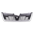 Replacement Black/Silver Matte Front Grille For 2019-2021 Subaru Forester