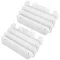 2X Radiator Shroud Guard Covers for Kawasaki KX125 KX250 (1997–2005) 14037-1310-RZ