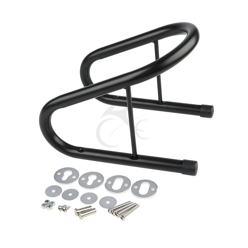 6.5" Motorcycle Wheel Chock Kit for Scooter Bike Trailer Truck Mount