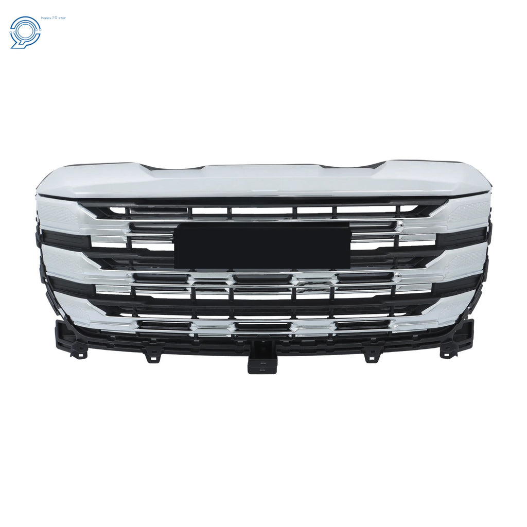 Chrome Front Upper Bumper Grille for GMC Sierra 1500 SLE (2022–2024)