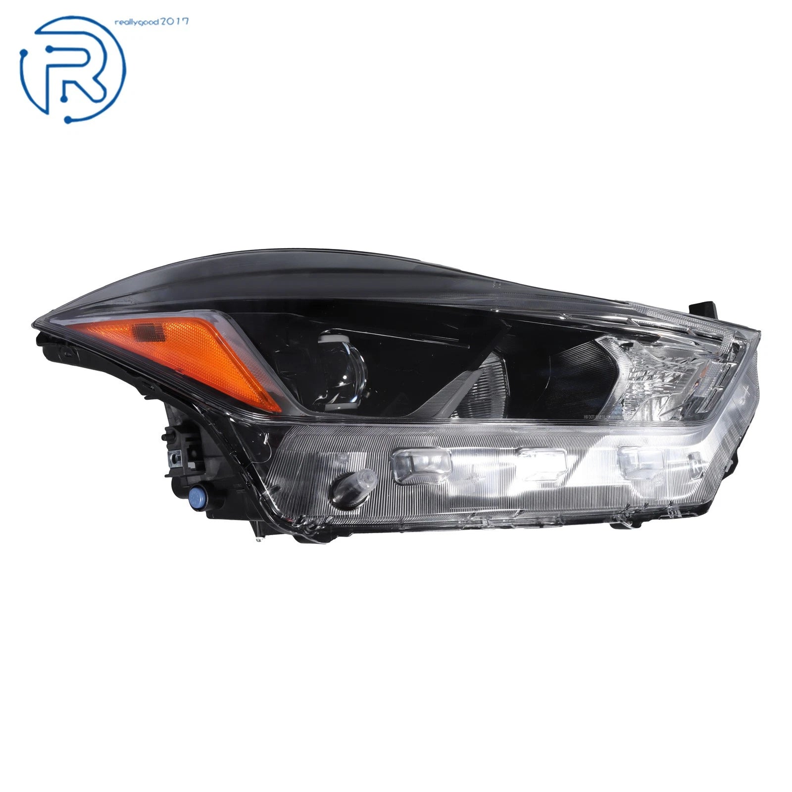 Right Side Halogen Clear Lens Headlight Assembly for Nissan Kicks (2018-2020)