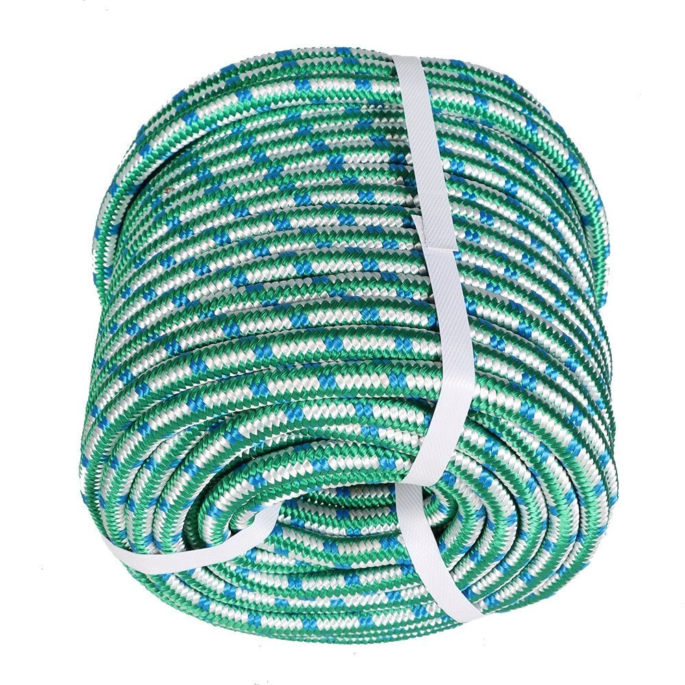 Braid Polyester Bull Rope for Arborist Rigging (150', 16 Strand)