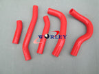 Silicone Radiator Hose for Honda CRF250R 2014-2015 - Blue