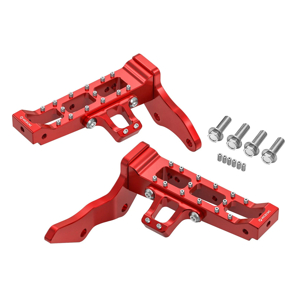 Set of 2 Extended Aluminum Footrest Foot Pegs for Yamaha Banshee 350 (1987–2006)