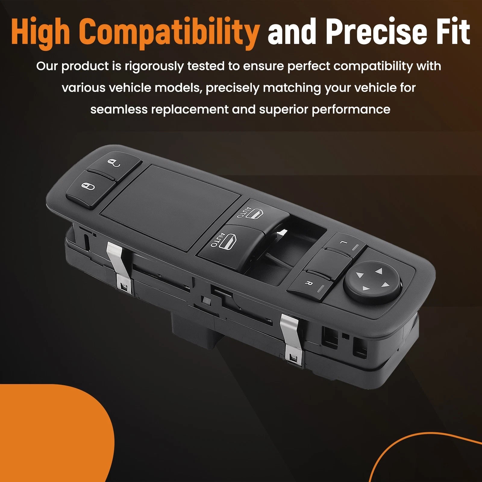 Master Power Window Switch for Ram 1500 2500 3500 4500 5500 (2013–2018)