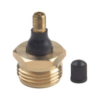 2 Pcs Compact Brass Blow Out Adapters for RVs and Marine