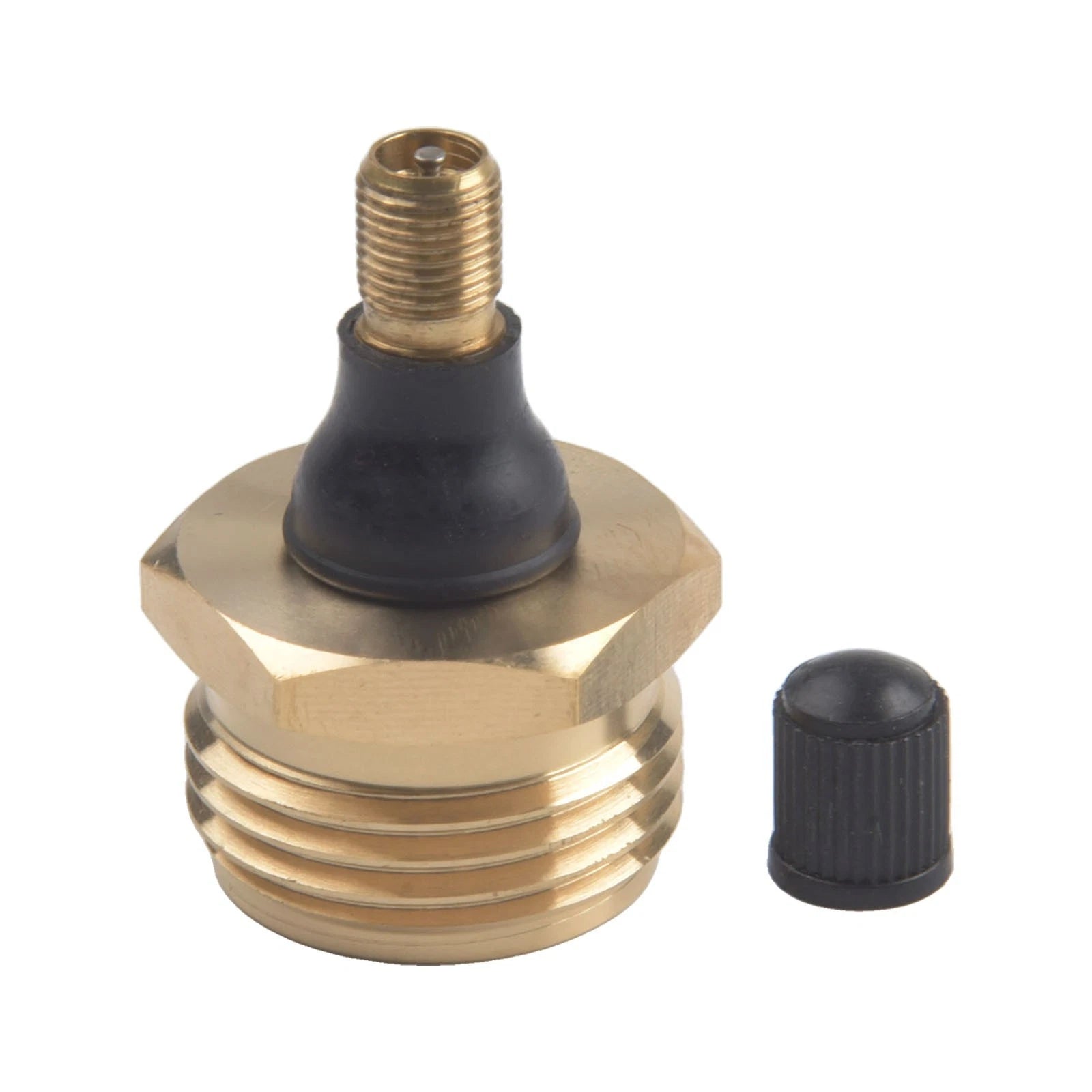 2 Pcs Compact Brass Blow Out Adapters for RVs and Marine