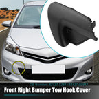 Tow Hook Cover for Toyota Yaris (2012–2018) No. 52127-52931 Black