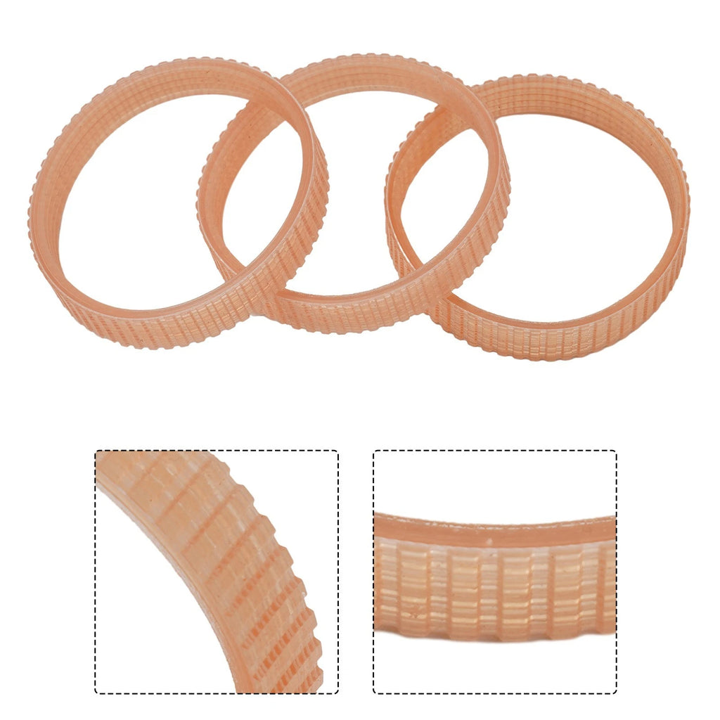 Set of 3 Drive Belts for NF90 Electric Planer (255mm, 12mm Width)