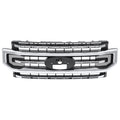 Grille Assembly for Ford F250 F350 Super Duty (2020–2022) Silver & Black