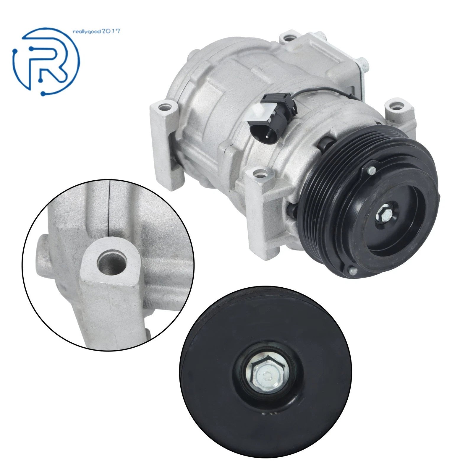 AC Compressor with Clutch for BMW 3 Series 5 Series (1990-2006)