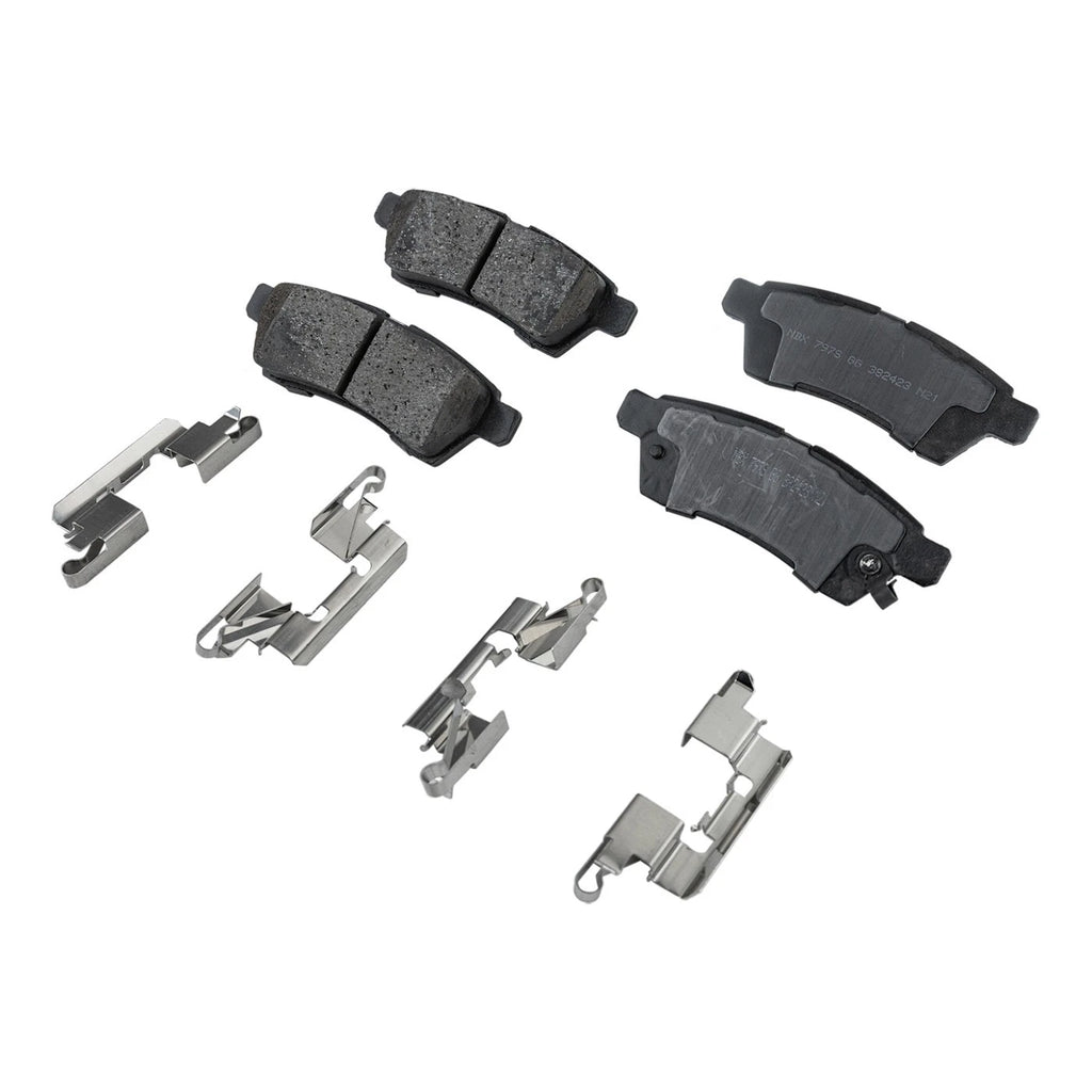 Set of 4 Brake Pads for Suzuki Equator (2011–2012)