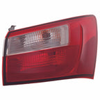 Replacement ABS Plastic Passenger Side Outer Tail Light Assembly