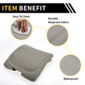 Center Console Armrest Cover for Dodge Ram Microfiber Leather Grey