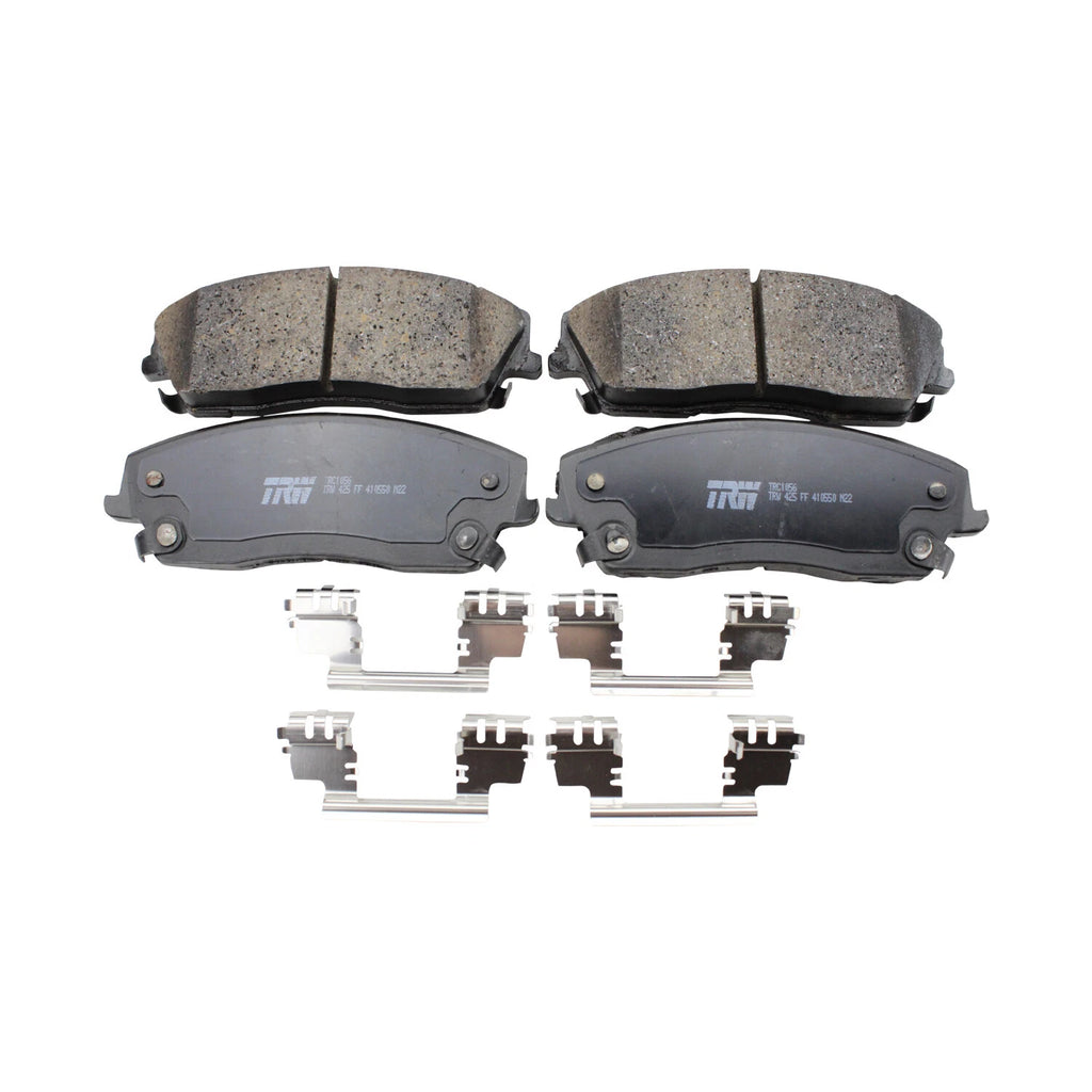 TRW Pro Front Ceramic Slotted Brake Pads for Chrysler 300 Dodge Charger Magnum (2005–2010)