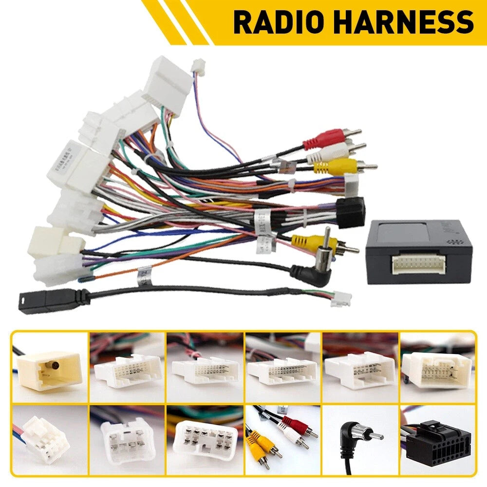 Power Harness Cable for Toyota (Supports USB Adapter) # AMP