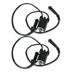 2 Sets of Ignition Coils & Spark Plug Caps for Honda Shadow 1100 (1987–2007)