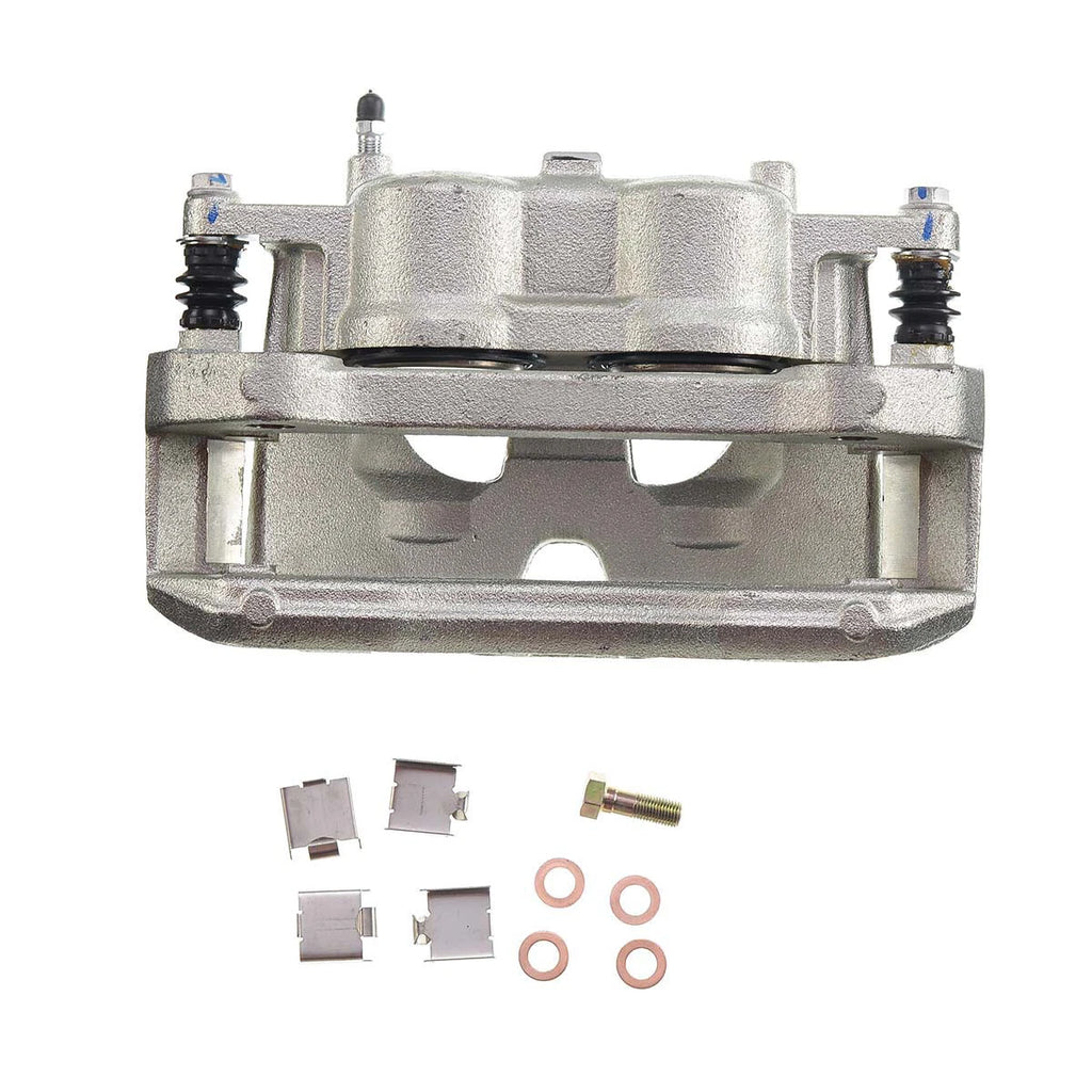 Pair Front Brake Calipers with Brackets for Ford F-150, Expedition (2010–2011)