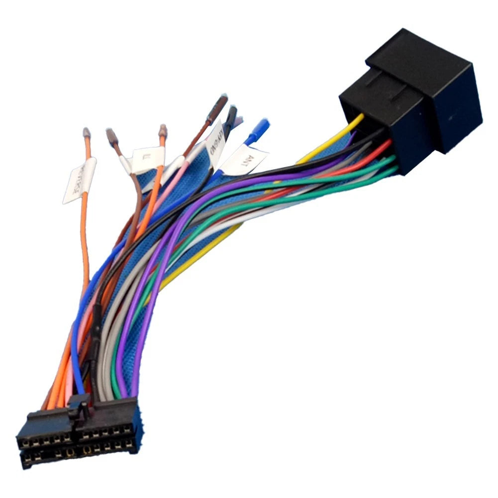 20-Pin Flexible Cable Adapter for ISO Wiring Harness (Various Vehicles)