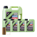 Oil Change Kit 9L Liqui Moly Molygen 5W40 for Audi BHF/BNK (2003–2009)