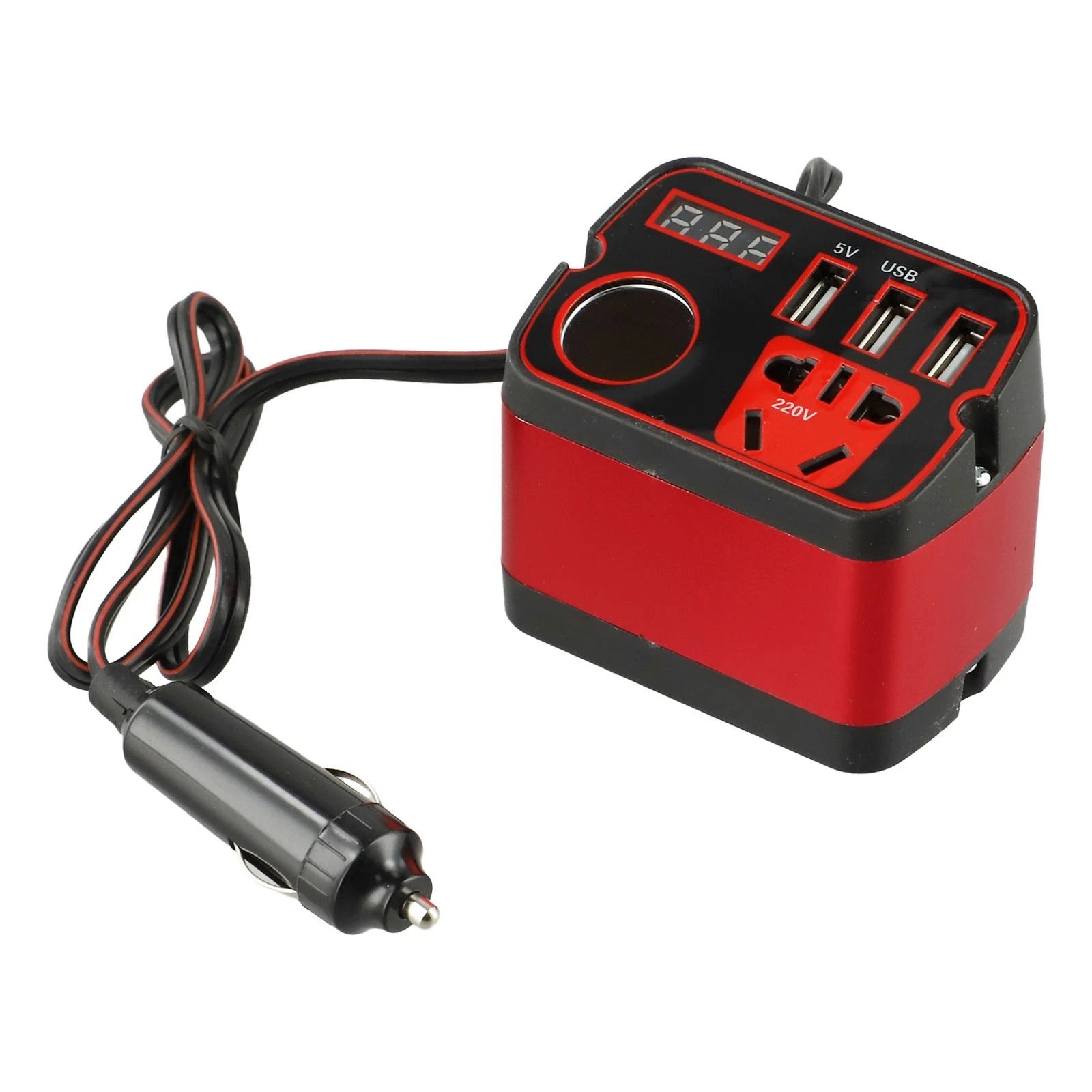 Car Battery Powered Inverter Adapter for Multiple Devices (2010–2023)