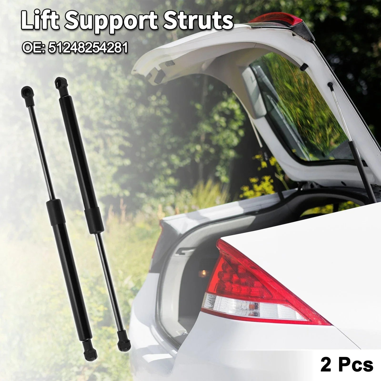 Rear Hatch Lift Supports Struts for BMW 323Ci Coupe (2000)