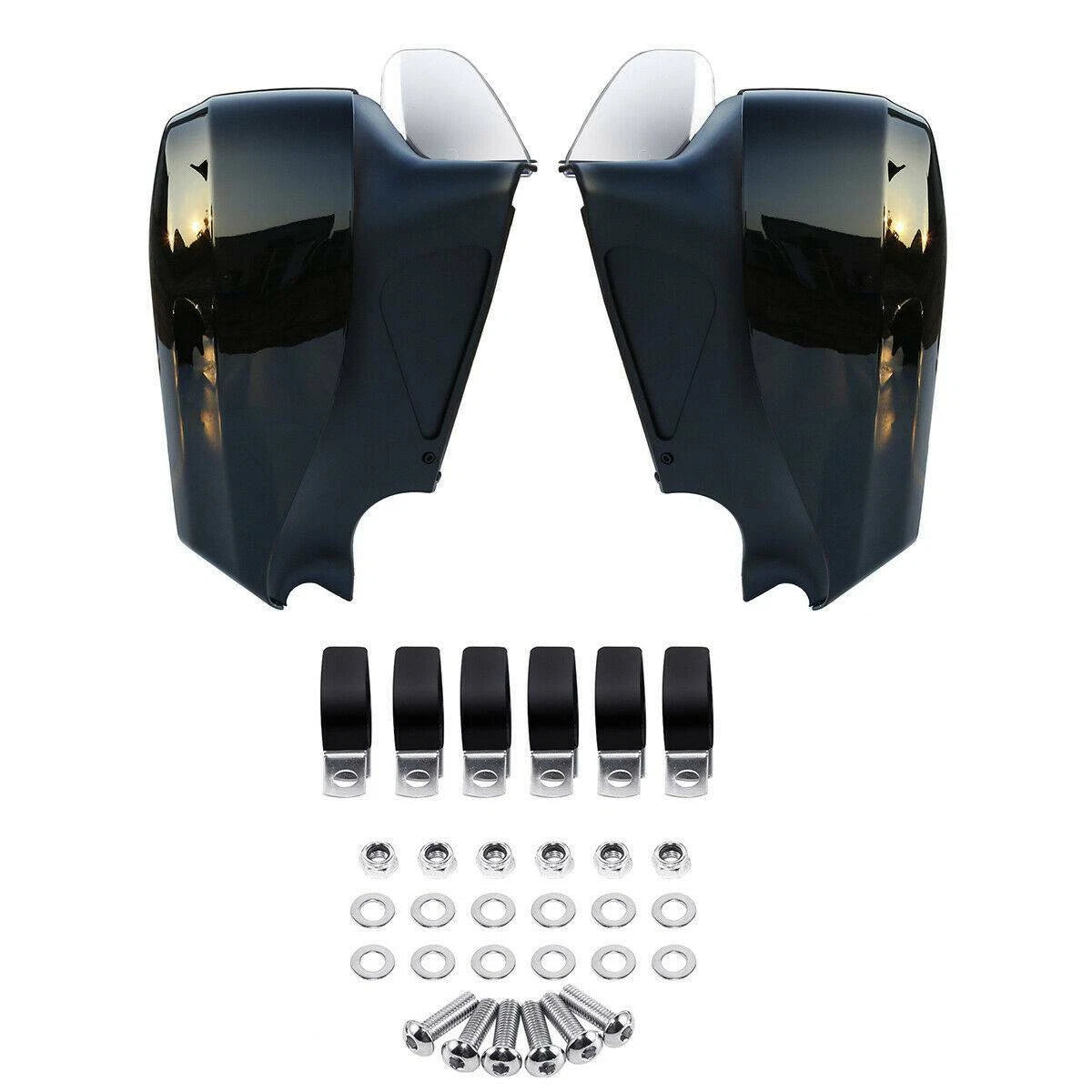 Mustache Guard Bar & Lower Fairing for Indian Chieftain Springfield (2014–2018)
