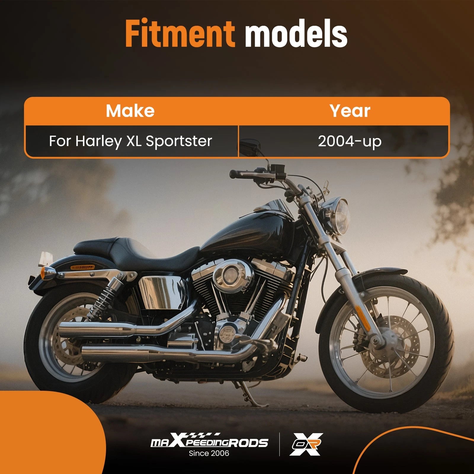 High Flow Air Filter Kit for Harley Sportster XL 1200 883 (2004–2023)