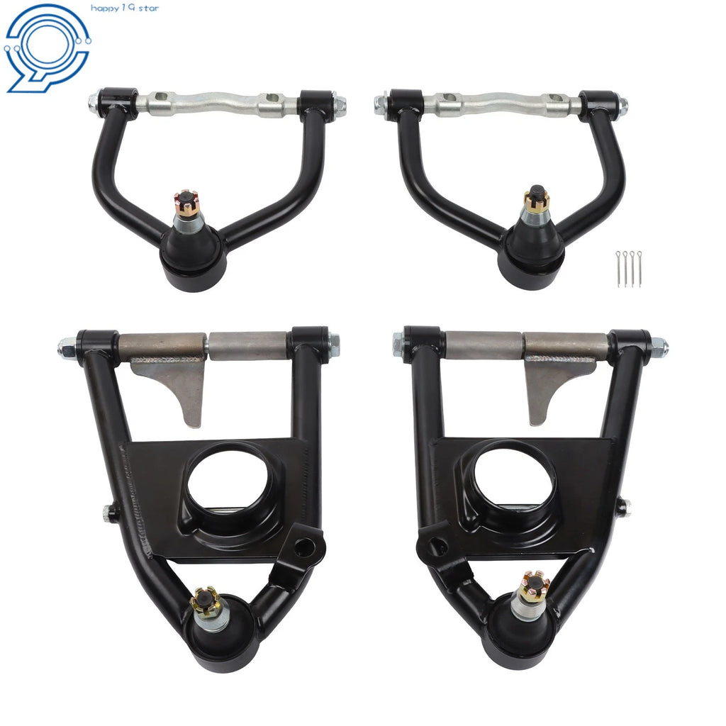 Set of 4 Front Suspension Lower & Upper Control Arms for Ford Mustang II (1974–1978)
