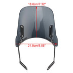 Windshield WindScreen for Honda GB350S CB350RS (2022–2025) Gray