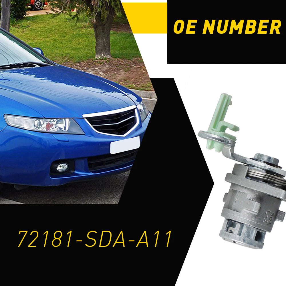 Front Left Door Lock Cylinder for Honda Accord (2003–2007) w/ 2 Keys