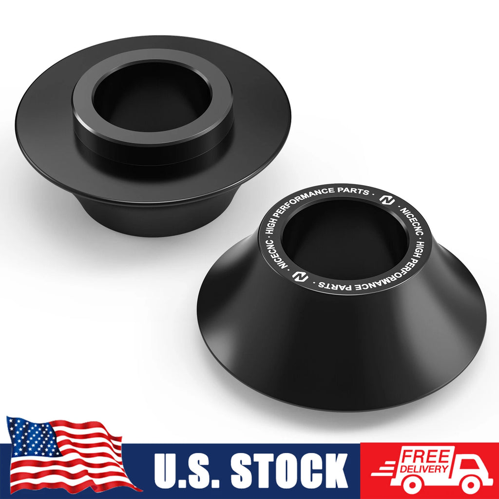 25mm Aluminum Front Axle Spacers for Harley Road King FLHR FLHRC FLHRXS (2008–2023)