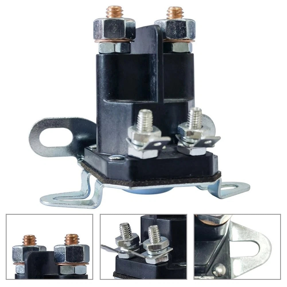 Starter Solenoid for Ride On Tractor Snowmobile Utility Vehicle (4 Pole)